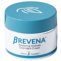 Brevena Restore and Hydrate Overnight Cream -- You can find more details by visiting the image link. (This is an affiliate link) B Complex, Fragrance Free, Aging Skin, Fragrance Free Products, Hyaluronic Acid, Sensitive Skin