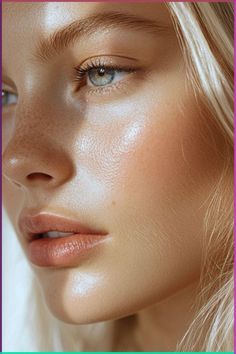 Beauty Lighting Photography, Natural Portrait Woman Photography, Natural Face Aesthetic, Fresh Skincare Aesthetic, Soft Glow Photography, Flawless Skin Aesthetic, Soft Skin Aesthetic, Perfect Skin Aesthetic, Natural Skincare Aesthetic