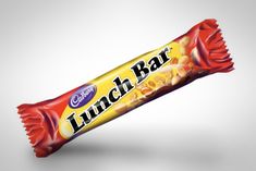 an image of a candy bar with the word lunch bar on it's wrapper