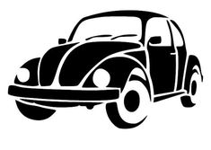 a black and white drawing of a car