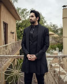 Men Wedding Clothes, Indo Western Men, Classy Outfits Ideas, Wedding Dress For Men, Indo Western Dress For Men, Marriage Outfit, Wedding Suits Men Black, Gents Wear, Menswear 2020