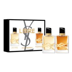 Libre Eau de Parfum Mini Duo Set - LIBRE DUO MINI SETFragrance FamilyFloralKey NotesOrange BlossomLavender EssenceMusk AccordIncludesLibre Eau de Parfum (0.25 oz)Libre Eau de Parfum Intense (0.25 oz) - Libre Eau de Parfum Mini Duo Set Sephora Mini Perfume, Mini Perfume Set, Sephora Gift Sets, Perfume Yves Saint Laurent, Saint Laurent Libre, Mini Perfumes, Vanilla Bourbon, Musk Perfume, Mini Fragrance