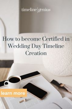 If you're ready to become a certified in Wedding Day Timeline, head to our blog to learn how! #weddingcoordinator #weddingindustry #weddingplannerlife