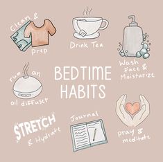 Night Routine, Self Care Routine, Self Improvement Tips, Emotional Health, Healthy Habits