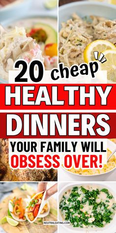 Healthy Dinners For The Week, Healthy Dinner Recipes With Few Ingredients, Great Quick Dinner Ideas, Easy Healthy Meals For Work, Quick Affordable Healthy Meals, Simple Family Dinners Healthy, Quick Whole Food Dinners, Simple Whole Food Dinner Ideas, Easy Oven Meals Healthy