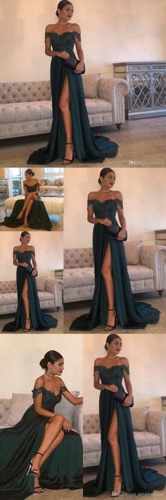 ****************************** Attention Please! ***************************************** When you purchase the dress, we will email to you within 24 Royal Blue Evening Dress, Top Prom Dresses, Green Formal Dresses, Green Evening Dress, Modest Prom, Dress Modest