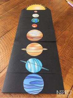 the solar system is made out of paper