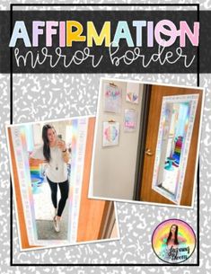 the front cover of affirmation mirror booster