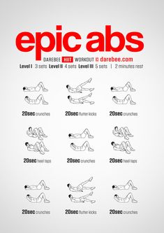 an exercise poster with instructions to do the splits