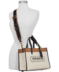 Tas Canvas, Tas Louis Vuitton, Tote Bag Outfit, Coach Branding, Coach Canvas, Chic Purses, My Style Bags, Luxury Bags Collection, Coach Tote Bags