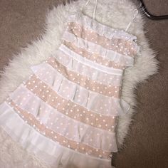 New With Tags, One Strap Is Broken But Can Be Easily Sewed Back On Forever 21 Dresses, 21 Dresses, White Cream, Cream White, Colorful Dresses, Forever 21, Mini Dress, Womens Dresses, Sewing