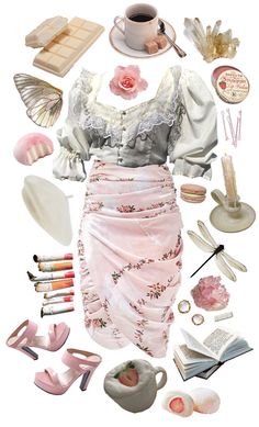 Romantic Core Outfit, Strawberry Cottagecore, 70s Inspired Outfits, Oc Fashion, Space Outfit, Future Outfit