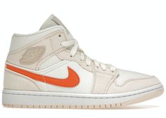 Check out the Jordan 1 Mid SE Corduroy Sail available on @StockX Jordan 1 Mid Blue, Jordan 1 Mid Grey, Womens Air Jordan 1, Orange Jordan, Womens Air Jordan, Air Jordan 1 Mid Se, Jumpman Logo, Womens Air Jordans, Wings Logo