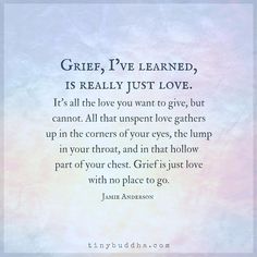 a quote from james anderson on greee, i've learned it is really just love