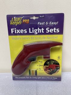 Light Keeper Pro Repair Tool for Incandescent Light Sets - Sealed / New. Shipped with USPS priority mail.