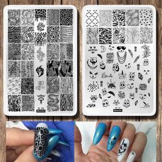 PRICES MAY VARY. 【FASHION DESIGN】 The Nail Templates Image Plates Have Different Beautiful Patterns , You Can Choose Any Nail Plate To Make Good Nail Design With Stamper What You Want. 【MULTIPLE APPLICATION】 Suitable For Both Beginners And Experienced Ones, Great For Nail Polish, Uv Gel, Artificial & Acrylic Nails, Etc. Also A Best Gift For Girlfriend, Mother, Daughter. 【STIR YOUR CREATIVITY】Get Creative With Your Favorite Nail Design Again And Again With These Reusable Stamping Plates! Pair Wit Feather Nail Design, Feather Nail Designs, Nail Templates, Nail Art Stamping Ideas Arts, Stamping Plates For Nails, Feather Nail, Disney Nail Stamping Plates, Nail Art Stamping Plates Design, Stamping Plate Nail Art