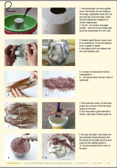 instructions on how to dye hair for the fall and winter season, with pictures below