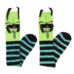 Glow In The Dark Skeleton, Invader Zim Gir, Scene Clothes, Cutesy Outfit, Zim Gir, Dark Skeleton, 2000s Emo, Scene Outfits, Ankle Socks Women