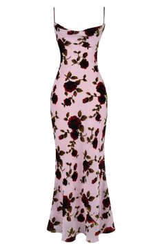 HOUSE OF CB Serena Floral Velvet Burnout Maxi Dress | Nordstrom Rose Maxi Dress, House Of Cb, Mode Vintage, A Dress, Maxi Dresses, Look Fashion, Pretty Dresses, Aesthetic Clothes, Pretty Outfits