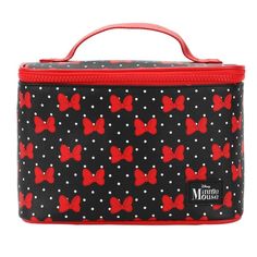 Brand New Embrace The Magic Of Disney With Our Enchanting Minnie Mouse Travel Cosmetic Case, Perfect For Every Fan On The Go! This Charming Case Features Minnie’s Iconic Polka Dots And Playful Bow, Bringing A Touch Of Whimsy To Your Travel Routine. Spacious Design: With Ample Room For All Your Beauty Essentials, This Case Easily Fits Makeup, Skincare Products, And Accessories, Ensuring You’re Always Ready To Shine, Whether You’re Jet-Setting Or Heading To A Weekend Getaway. Durable And Stylish: Disney Bag, Cosmetic Case, Beauty Essentials, Skincare Products, Cosmetic Bag, Minnie Mouse, Thoughtful Gifts, Polka Dots, Black And Red