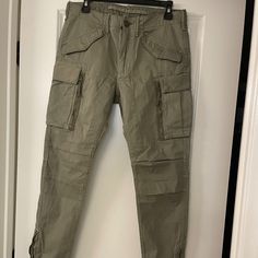 Rare Rrl Ralph Lauren General Purpose Military Field Cargo Pant. Nwot. Women’s Size 29 Flap Front Snap Pockets Cargo Side Pockets Zip Ankle Back Zip Pockets. Double Rl, Military Pants, Green Cargo, Cargo Pant, Olive Green, Pant Jumpsuit, Zip Pockets, Pants For Women, Ralph Lauren