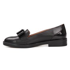 TAAFO Flats Women Shoes Leather Flats Ladies Footwear Black-6 Black Round Toe Flats For Office, Black Flat Leather Shoes For Spring, Casual Black Flats For Office, Casual Black Office Flats, Black Pointed Toe Slip-on Loafers, Black Slip-on Loafers With Pointed Toe, Black Synthetic Loafers With Round Toe, Black Synthetic Round Toe Loafers, Black Faux Leather Work Shoes