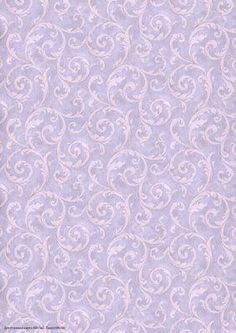 a blue and white wallpaper with swirly designs on the bottom half of it