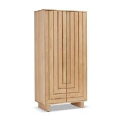 Array Large Cabinet By Bd Studio Iii Lvr00618 1 Modern Armoire, Large Cabinet, 2 Doors, Kathy Kuo Home, Burke Decor, Wood Cabinets, Stylish Furniture, The Doors, Wood Doors