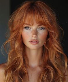 Low Lights For Blonde Hair Balayage, Redhead Hair Color, Pelo Chocolate, Serinda Swan, Redhead Hairstyles, Red Hair Green Eyes, Red Hair Freckles, Red Hair Inspiration, Redhead Makeup