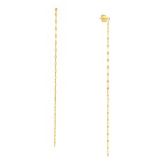 As seen on TikTok! These Duster earrings are a MUST have! Crafted in 14K yellow gold, the drop earrings add drama to every outfit. Traditional Butterfly, Shoulder Duster Earrings, Duster Earrings, Sterling Silver Heart Pendant, Holiday Sparkle, Dusters, Hammered Gold, The Drop, Yellow Gold Chain