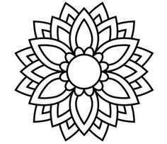 a black and white image of a flower