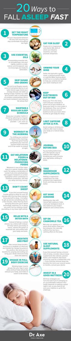 20 ways to fall asleep fast http://www.draxe.com #health #holistic #natural Ways To Fall Asleep, Fall Asleep Fast, Sleep Remedies, Sleepy Time, Fall Asleep Faster, Sleep Tips, How To Get Sleep, Natural Sleep, Fall Asleep