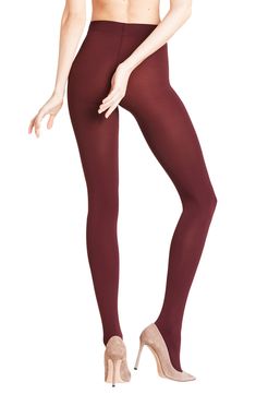 Versatile tights in a pure matte finish are made with flat seams and a wide waistband for long-lasting comfort. Style Name:Falke Pure Matte 100 Opaque Tights. Style Number: 5001154. Barolo Wine, Opaque Tights, Wide Waistband, Hosiery, Tights, The 100, Nordstrom, Wine, Pure Products