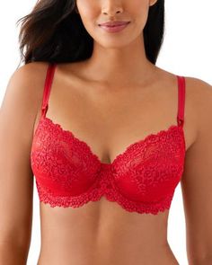 Wacoal's Embrace Lace underwire bra is made of semi-sheer microfiber with stunning embroidered details. Boasts unlined, seamed underwire cups for a shapely, supportive fit. Ddd Cup, Lace Underwire, Plus Size Designers, Triangle Design, Plus Size Shopping, Today Show, Lace Edging, Bra Cups, Bra Women