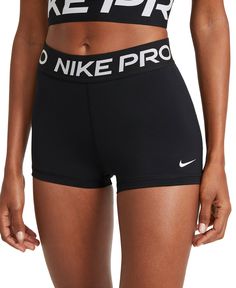 Pro Women's Dri-FIT Shorts Nike Spandex Shorts, Black Nike Pros, Nike Spandex, Short Noir, Workout Shorts Women, Nike Pro Women, Nike Pro Shorts, Shorts Nike, Training Shorts