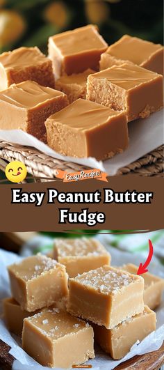 easy peanut butter fudge recipe for desserts