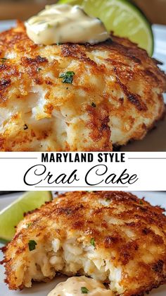 Easy Dinner Recipes: Maryland Style Crab Cake Crab Cake And Shrimp Dinner, Maryland Crab Cakes Recipe Old Bay Seasoning, Copycat Crab Cakes, Faidleys Crab Cakes Recipe, Crab Cake Bowl, Easy Crab Cake Recipe, Lemon Aioli For Crab Cakes, Crab Cakes Without Mayo, Maryland Lump Crab Cakes Recipe