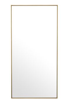 Brass Rectangular Wall Mirror | Eichholtz Redondo | OROA Gold Rectangular Mirror, Spa Hallway, Luxury Mirror Wall, Brass Framed Mirror, Plywood Finish, Mirror Texture, Luxury Closets, Closets Design, Rectangular Wall Mirror