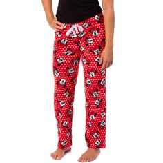 Stay warm and cozy during cold winter days and nights with these Plush Fleece Woman's Junior Pajama Pants. Crafted from 100% polyester, these soft plush pajama pants are designed for ultimate comfort and warmth. The elastic waistband is approximately 1.5" wide and features a drawstring closure for a snug, adjustable fit, perfect for lounging at home. Each pair of pajama pants features a different unique festive design. Ideal for relaxing at home, holiday family photos, or a good night's sleep, t Holiday Family Photos, Plush Pajama Pants, Fleece Pajama Pants, Family Holiday Photos, Flannel Pajama Pants, Womens Pajamas Pants, Fleece Pajamas, Pajama Pant, Disney Lover