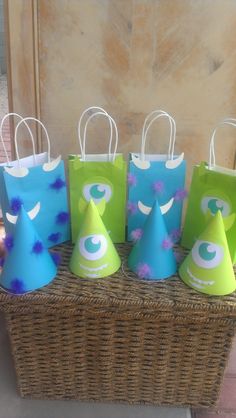 8 Monsters Inc or Monster's University Birthday by MagicalBoutique, $20.00 Monsters Inc Party Ideas