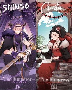 the emperor and the princess ii cover art for shinso creative's new graphic novel