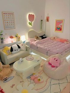 Pastel Pink And Blue Room, Small Room Makeover, Kawaii Bedroom, Pastel Room Decor, Uni Room, Cute Bedroom Ideas, Ideas Room, Pastel Room, Room Redesign