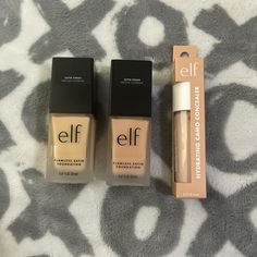 elf foundation and concealer 
#elf#makeup Concealer Elf, Elf Foundation, Artist Vibes, Skincare And Makeup Products, Girly Makeup, Elf Makeup, Unisex Makeup, Skincare And Makeup, Makeup Foundation