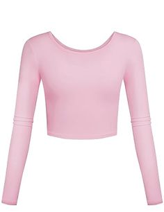 Mean Girls Costume, Slim Fit Crop Top, Fall Blouse, Stretchy Tops, Women Tunic Tops, Basic Long Sleeve, Long Crop Top, Loose Shirts, Womens Basic