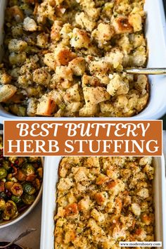 the best buttery herb stuffing recipe