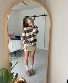 Cute Dainty Outfits, Pretty Style Outfit, Cute Christmas Outfits Aesthetic, Cold Outfits, Sweater Outfit, Cute Preppy Outfits, Cute Fit, Cute Comfy Outfits, Cute Fall Outfits