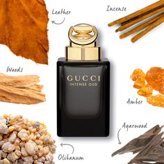 Gucci Intense Oud Perfume, Oud Aesthetic, Best Oud Perfumes, Naseem Perfumes, Gucci Intense Oud, Perfume Blends, Woody Perfume, Oud Fragrance