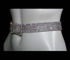 https://www.etsy.com/listing/691465320/medium-large-xl-prong-set-clear?ref=shop_home_active_326 White High Knee Boots, Villains Of Valley View, Sparkly Belt, Glitter Belt, Sparkly Belts, Diamond Belt, High Knee Boots, Eras Tour Outfit Ideas, Disco Glam