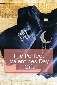 Show your love and appreciation this Valentine's Day with this unique and thoughtful embroidered sweatshirt. Featuring the classic phrase 'I love you to the moon and back', this cozy and stylish piece is the perfect way to show your loved one just how much they mean to you. Whether you're gifting it to your significant other or to yourself, this timeless sweatshirt is sure to bring a smile to anyone's face. Couples Sweatshirts, To The Moon And Back, Embroidered Sweatshirt, Gift For Girlfriend, Significant Other, Embroidered Sweatshirts, To The Moon, Girlfriend Gifts, Anniversary Gift