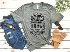 Wife Tshirts, Real Estate Shirts, Funny Mom Gifts, Bridal Party Shirts, Tshirt Ideas, Real Estate Buying, May 27, Unisex Tshirt, Farm Life